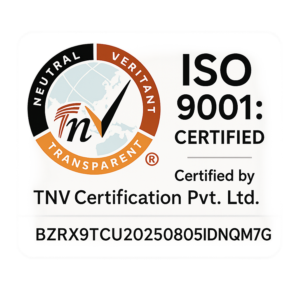 ISO CERTIFICATE